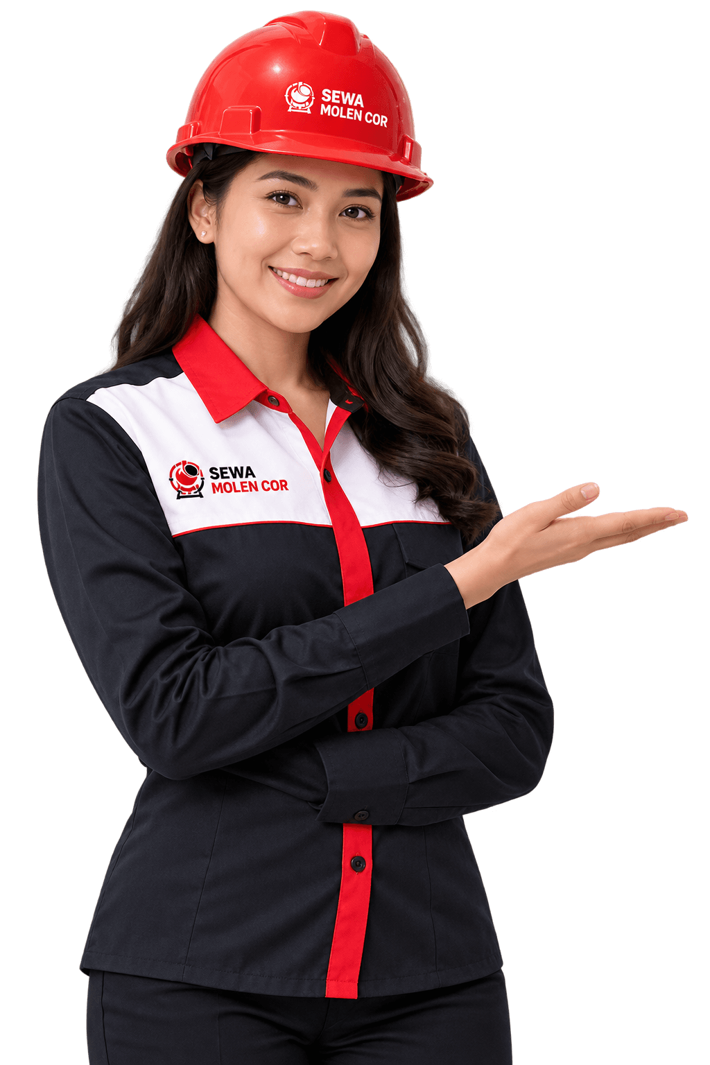 Tim Sewa Molen Cor membantu proses pemesanan